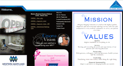 Desktop Screenshot of alleganyimaging.com